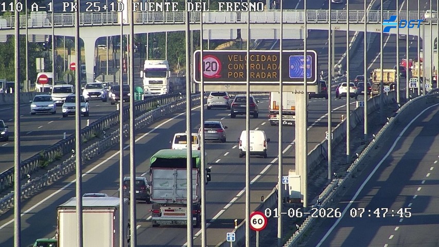 Madrid — A-1 km 25