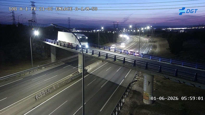 Madrid — A-1 km 21