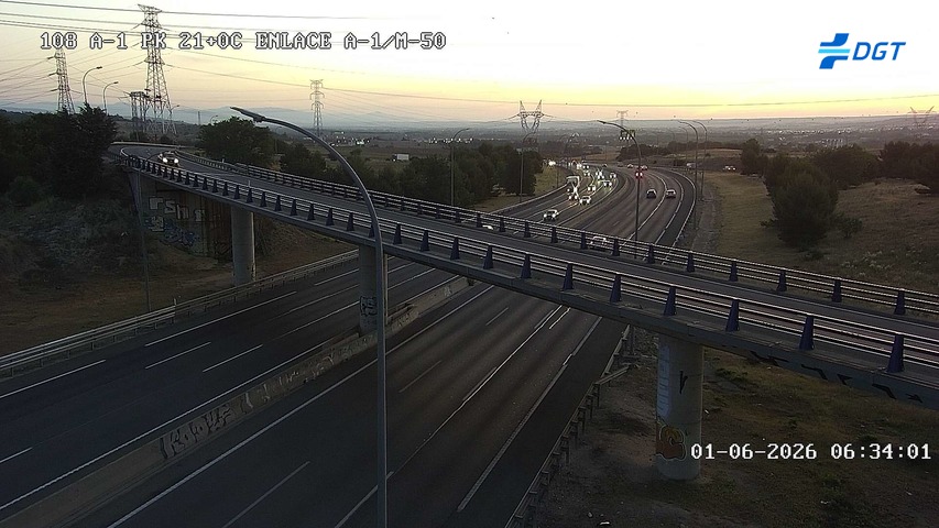 Madrid — A-1 km 21