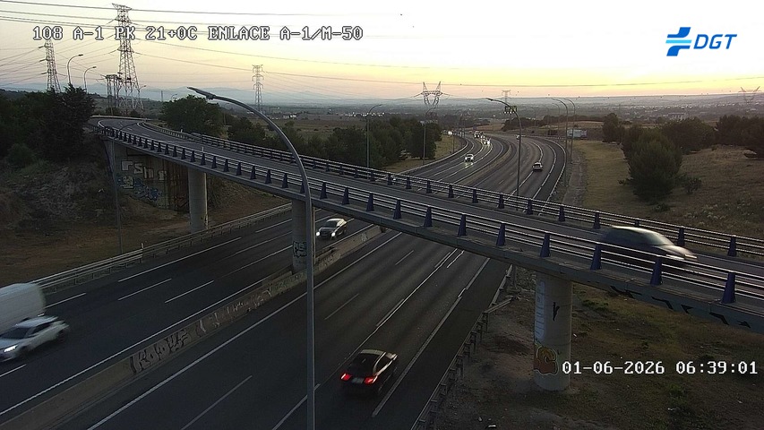 Madrid — A-1 km 21