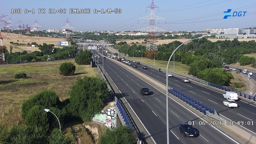 Madrid — A-1 km 21
