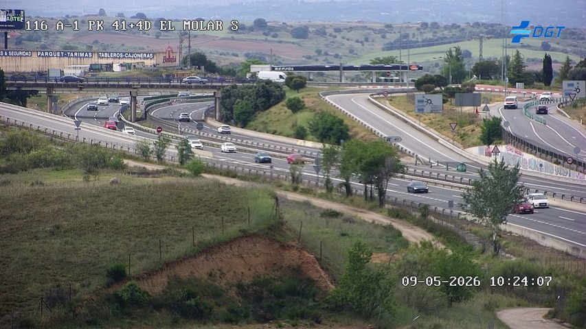 Cámara DGT A-1 PK 41.45 — A-1 km 41.45 → MADRID