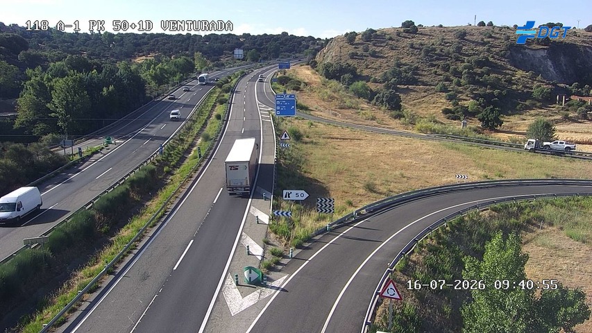 Madrid — A-1 km 50