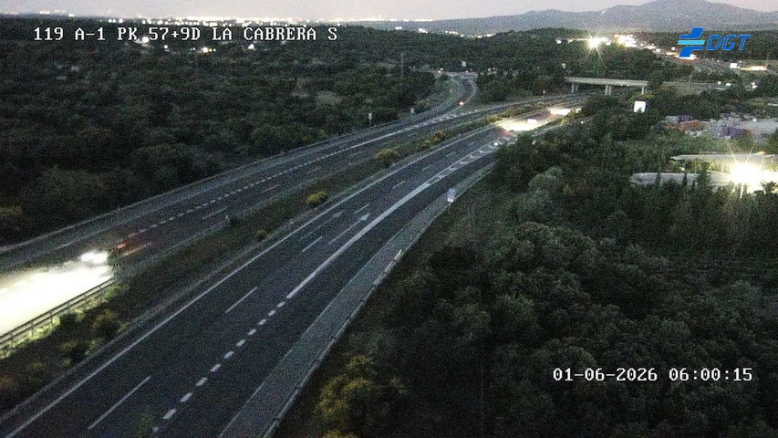 Madrid — A-1 km 58