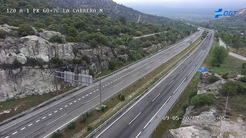Cámara DGT A-1 PK 60.7 — A-1 km 60.7 → BURGOS