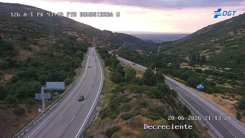 Cámara Puerto Somosierra (Km 93.4)