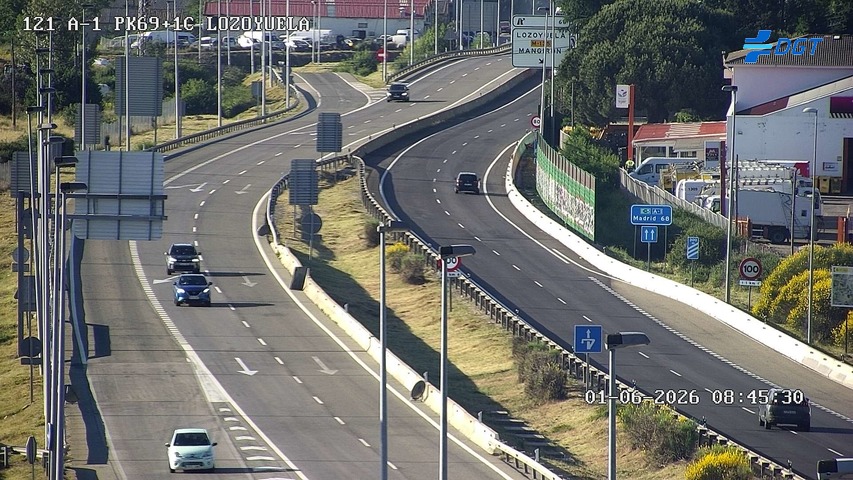 Madrid — A-1 km 69
