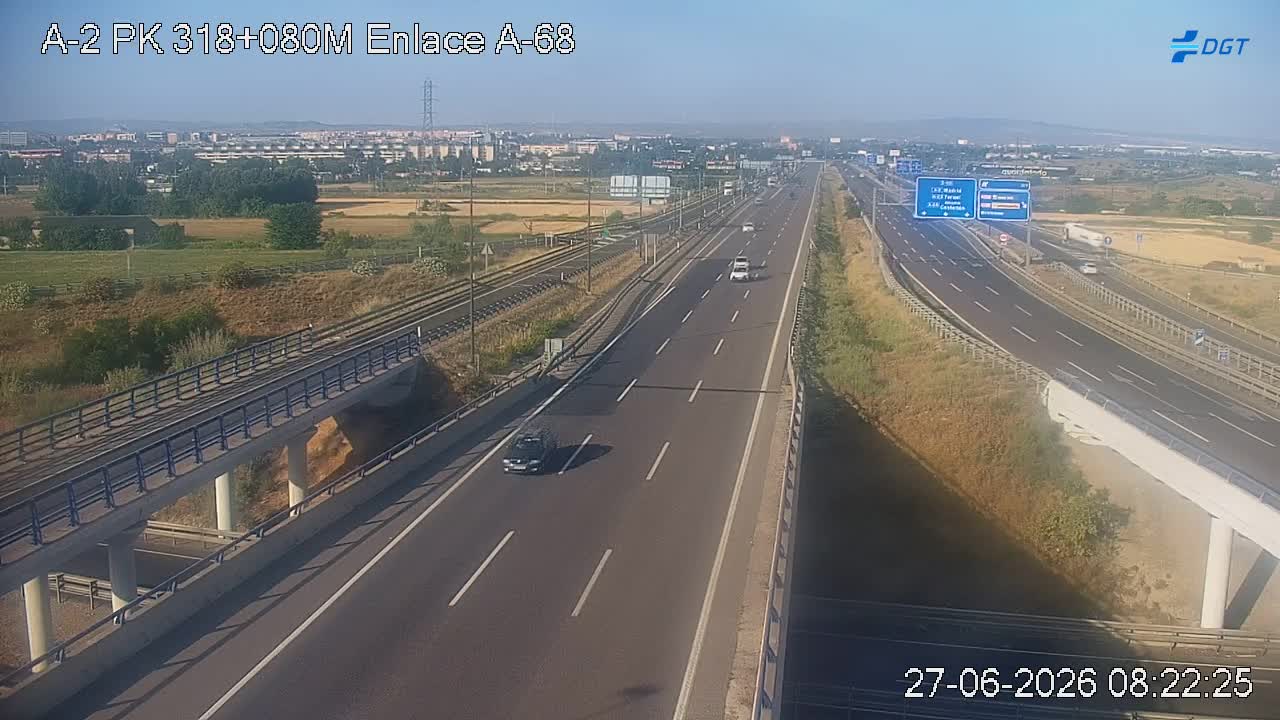 Cámara Zaragoza Enlaces (Km 318.0)
