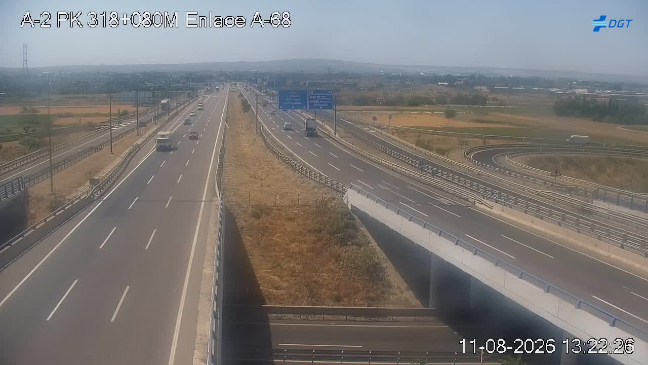 Cámara Zaragoza Enlaces (Km 318.0)