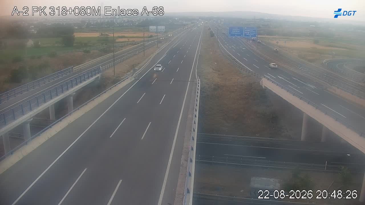 Cámara Zaragoza Enlaces (Km 318.0)