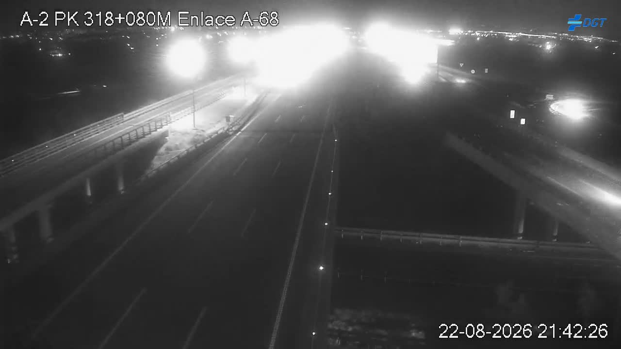 Cámara Zaragoza Enlaces (Km 318.0)