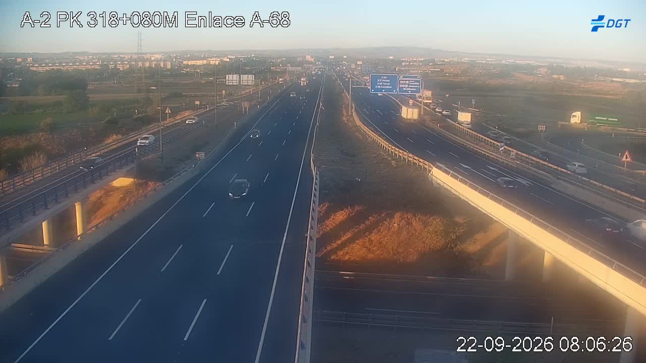 Cámara Zaragoza Enlaces (Km 318.0)