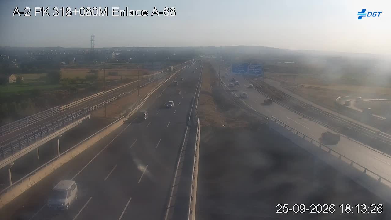 Cámara Zaragoza Enlaces (Km 318.0)