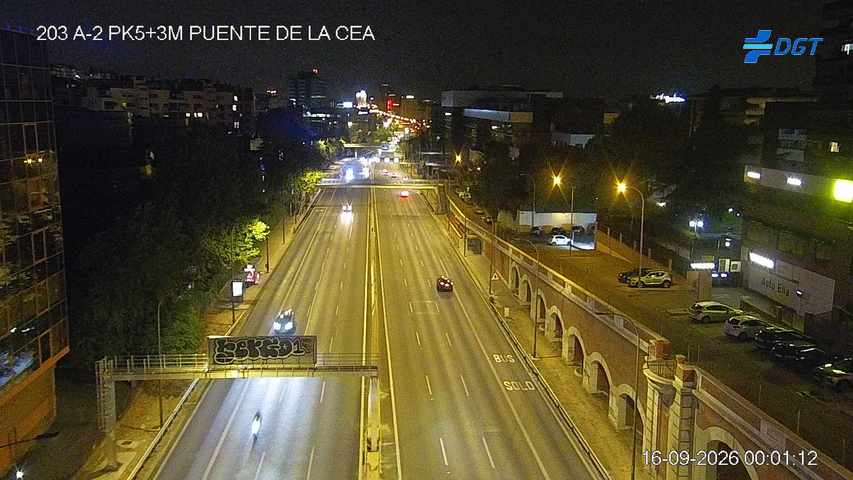 Cámara en Puente de la CEA- Kilómetro: 5,3.