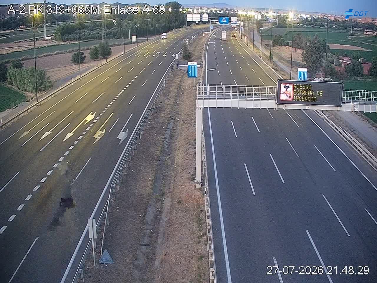 Cámara Zaragoza AP-2 (Km 319.0)