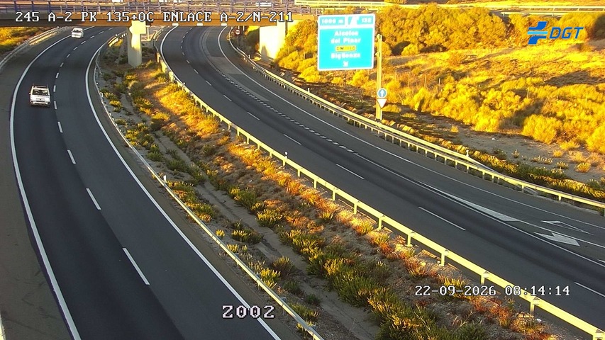 Cámara Alcolea Pinar (Km 135.0)