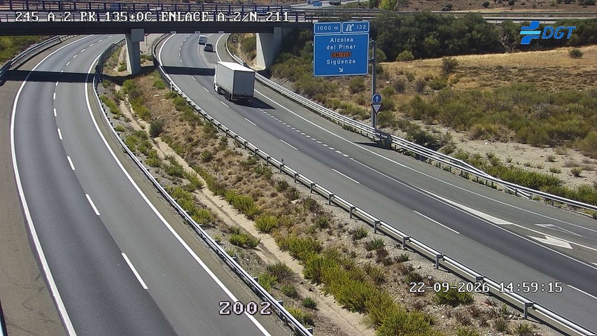 Cámara Alcolea del Pinar II (Km 135.0)