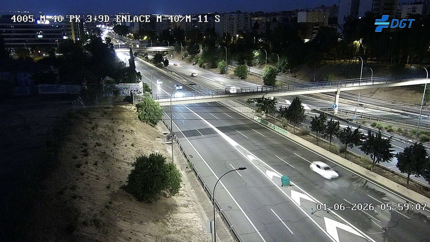 Madrid — M-40 km 4