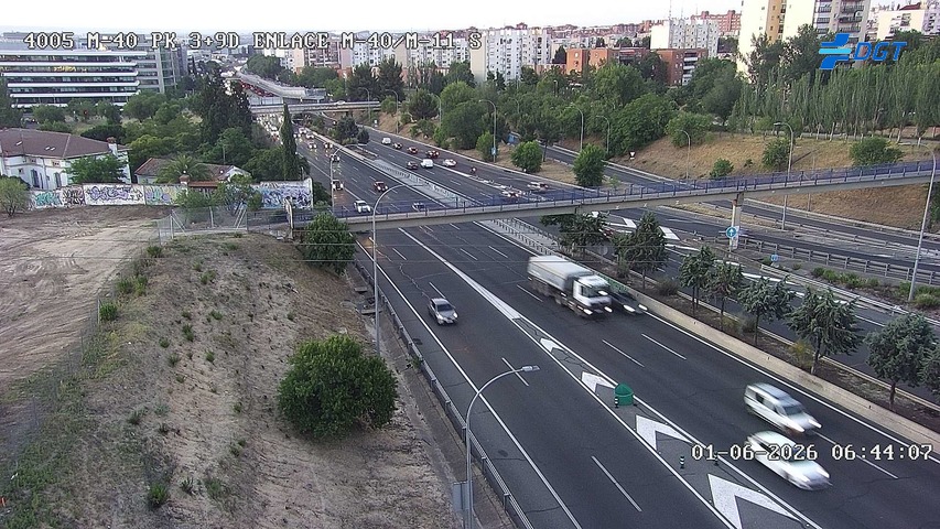 Madrid — M-40 km 4