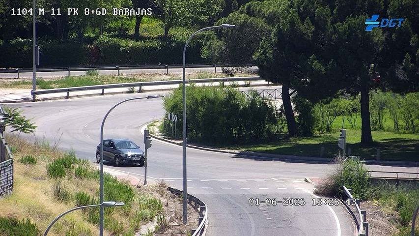 Madrid — M-11 km 9