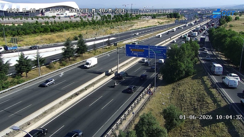 Madrid — M-40 km 11