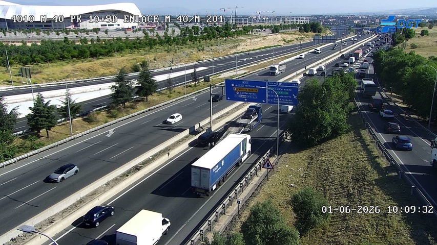 Madrid — M-40 km 11