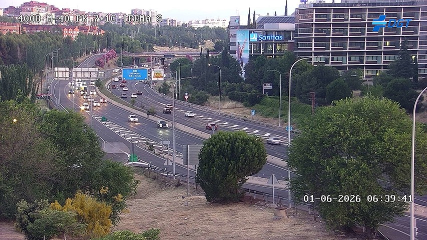 Madrid — M-40 km 7