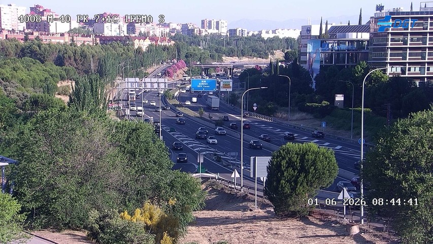 Madrid — M-40 km 7