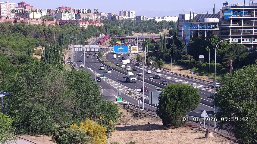 Madrid — M-40 km 7