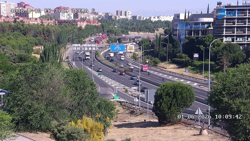 Madrid — M-40 km 7