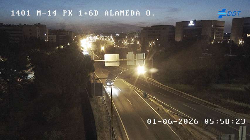 Madrid — M-14 km 2