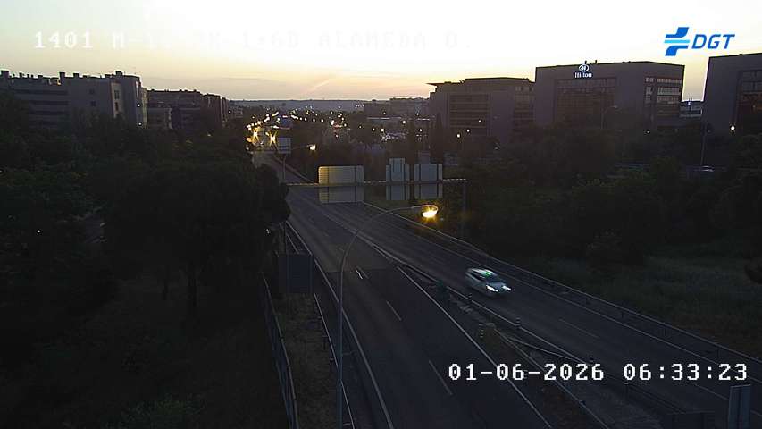 Madrid — M-14 km 2