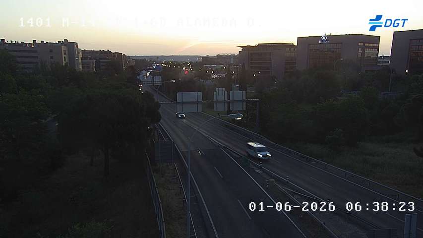 Madrid — M-14 km 2