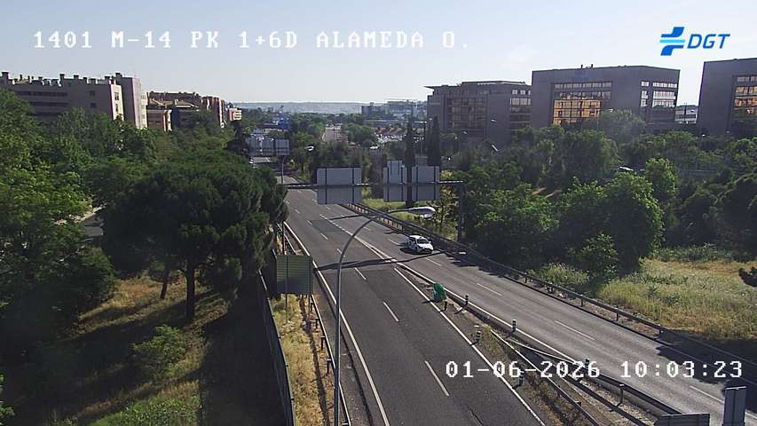 Madrid — M-14 km 2