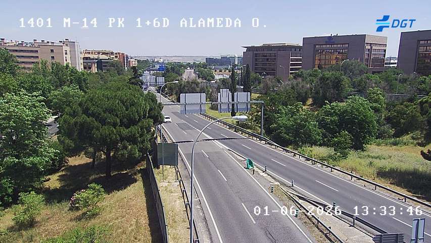 Madrid — M-14 km 2
