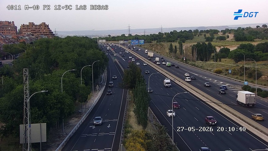 Madrid — M-40 km 13