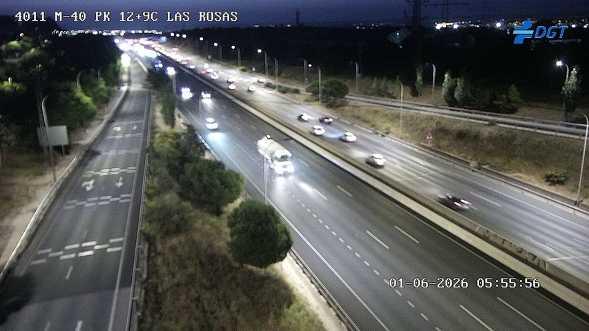 Madrid — M-40 km 13