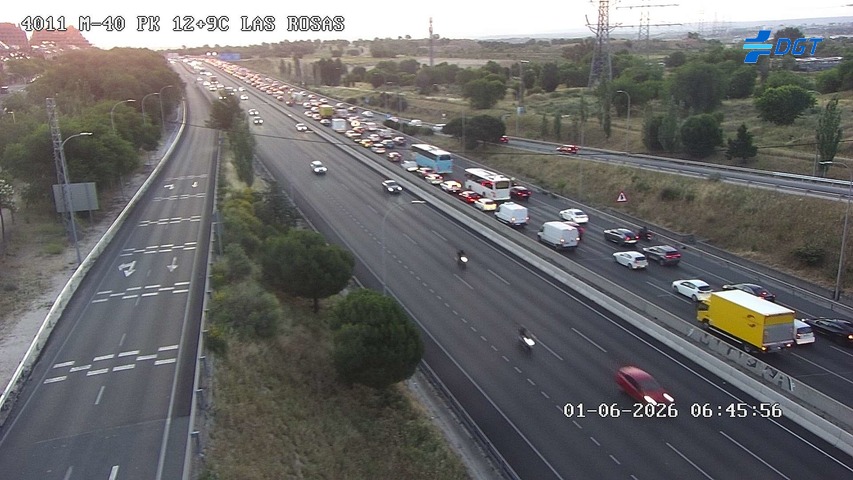Madrid — M-40 km 13