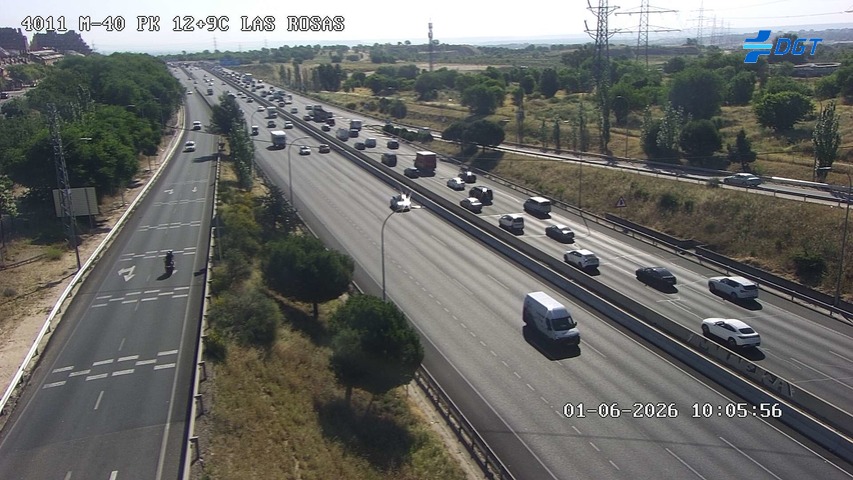 Madrid — M-40 km 13