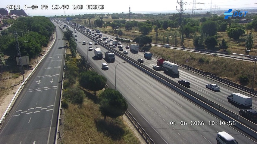 Madrid — M-40 km 13