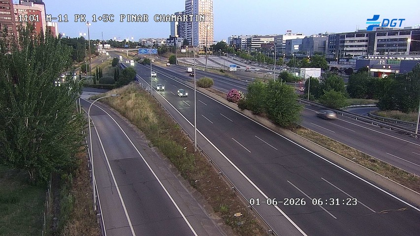 Madrid — M-11 km 2
