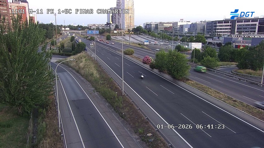 Madrid — M-11 km 2