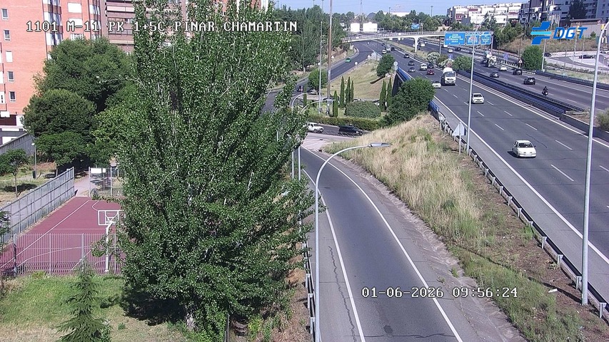 Madrid — M-11 km 2