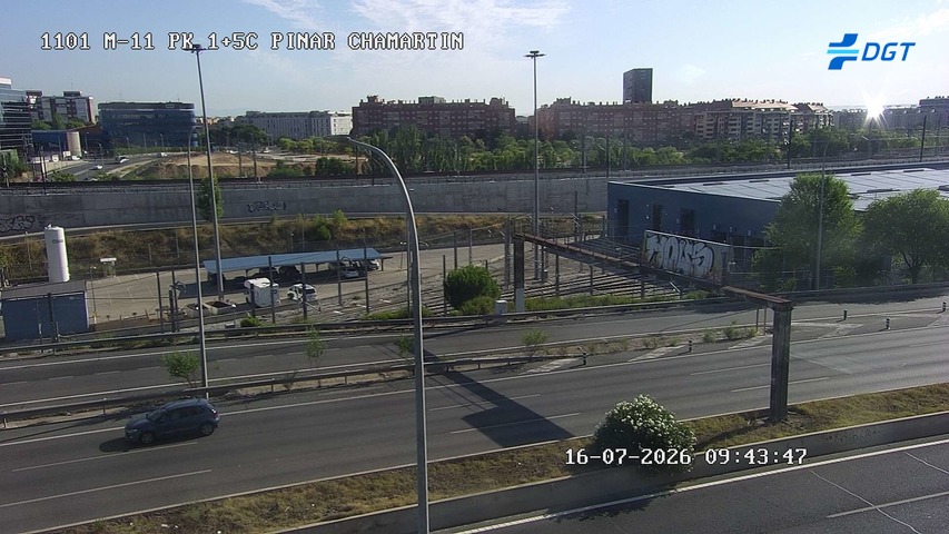 Madrid — M-11 km 2