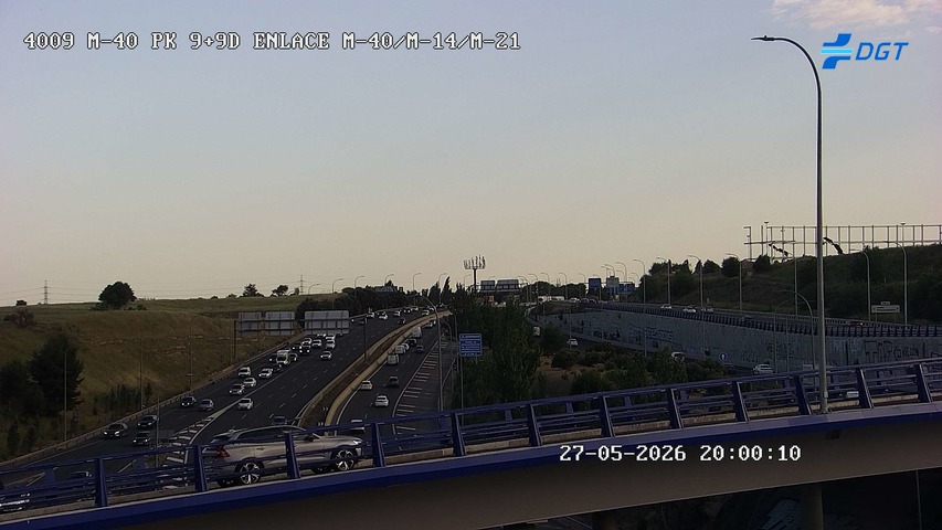 Madrid — M-40 km 10