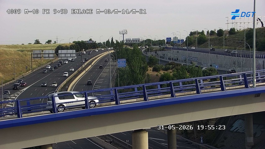 Madrid — M-40 km 10