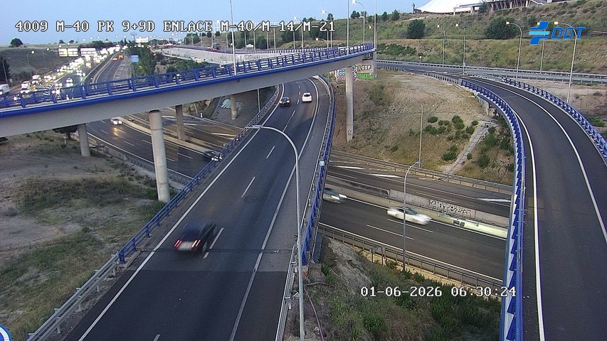 Madrid — M-40 km 10