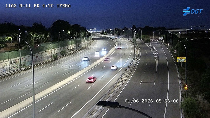 Madrid — M-11 km 5