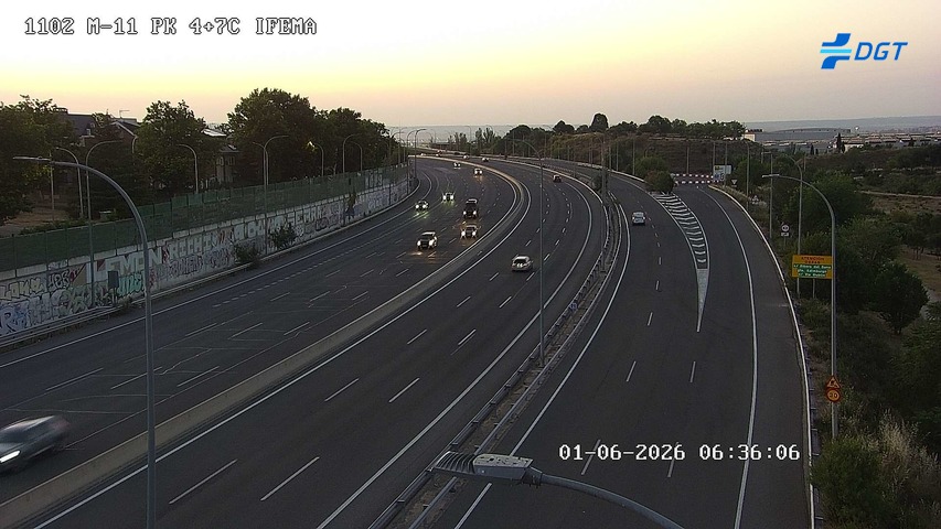 Madrid — M-11 km 5