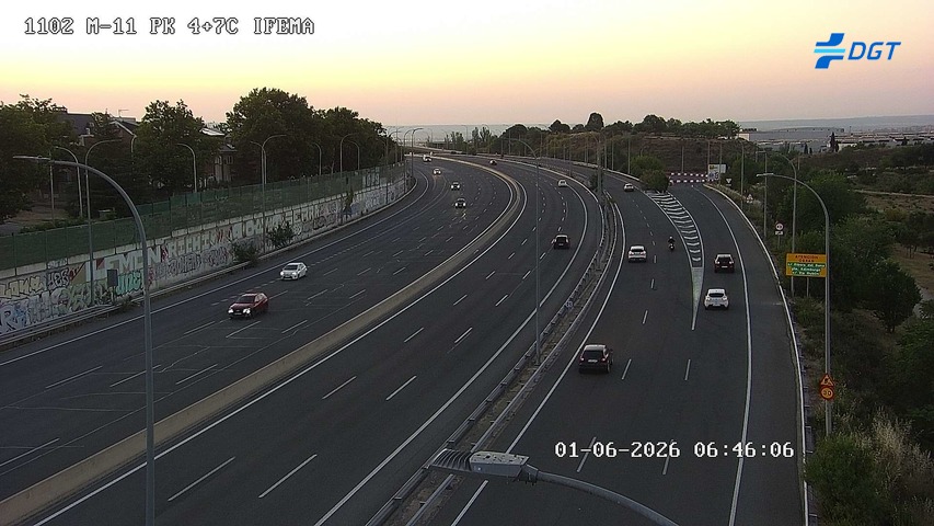 Madrid — M-11 km 5